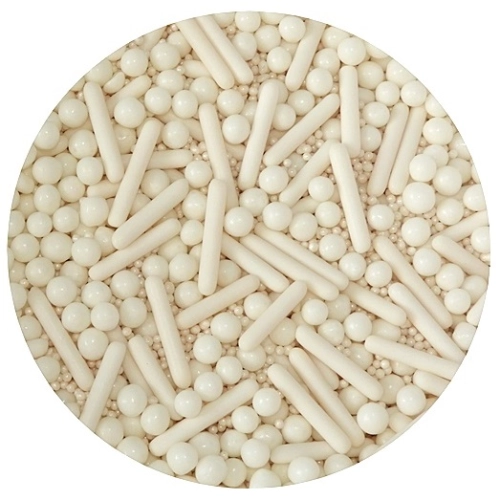 Posypka tort perełki makaroniki dekoracja mix 25g